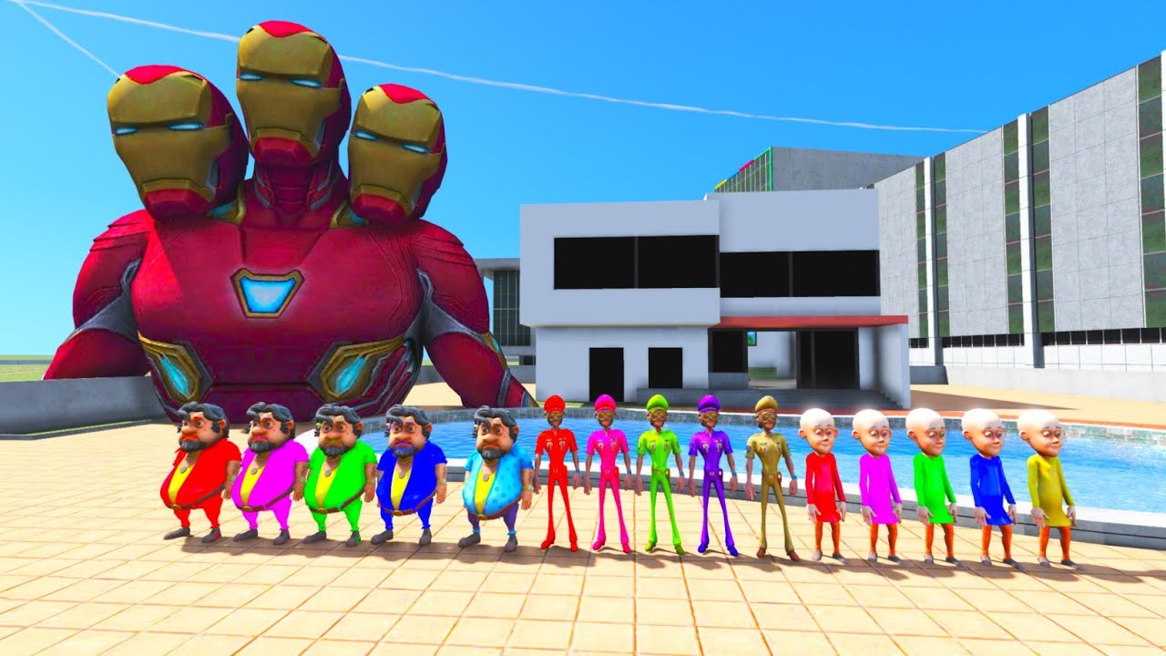 FRANKLIN PLAYING HIDE AND SEEK WITH PATLU, CHINGHAM SIR AND DON TEAM  IN INDIAN BIKE DRIVING 3D