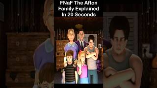FNaF Afton Family Lore Explained In 20 Seconds Or Less | FNaF Movie MEME