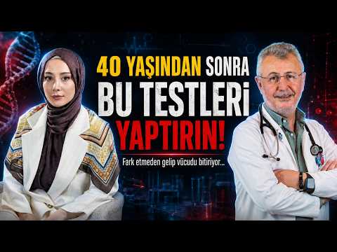 40 YAŞINDAN SONRA BU TESTLERİ YAPTIRIN! Fark etmeden gelip vücudu bitiriyor... | Ahmet Yavuz Balcı