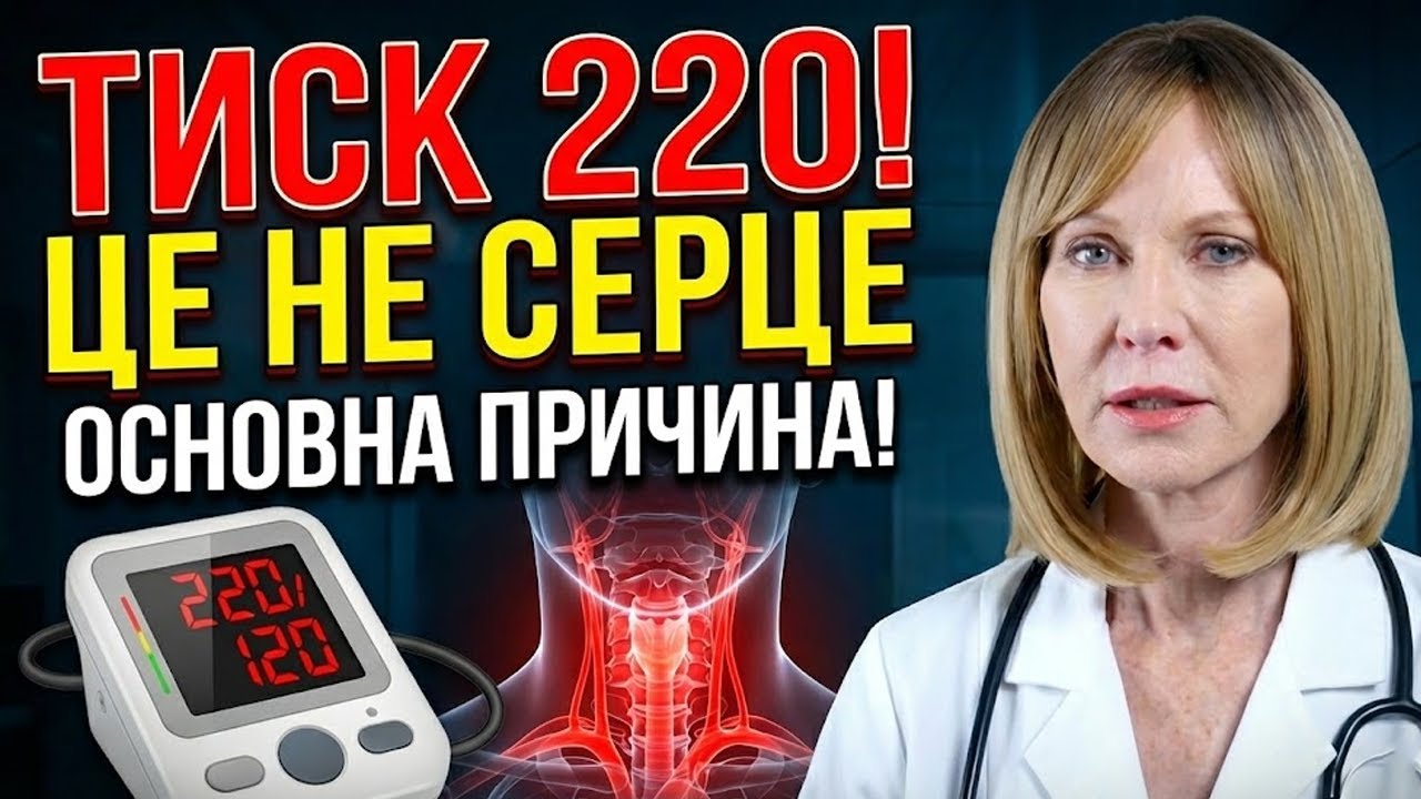 ТИСК 220? Це НЕ серце! 1 прихований орган, який вбиває ваші судини