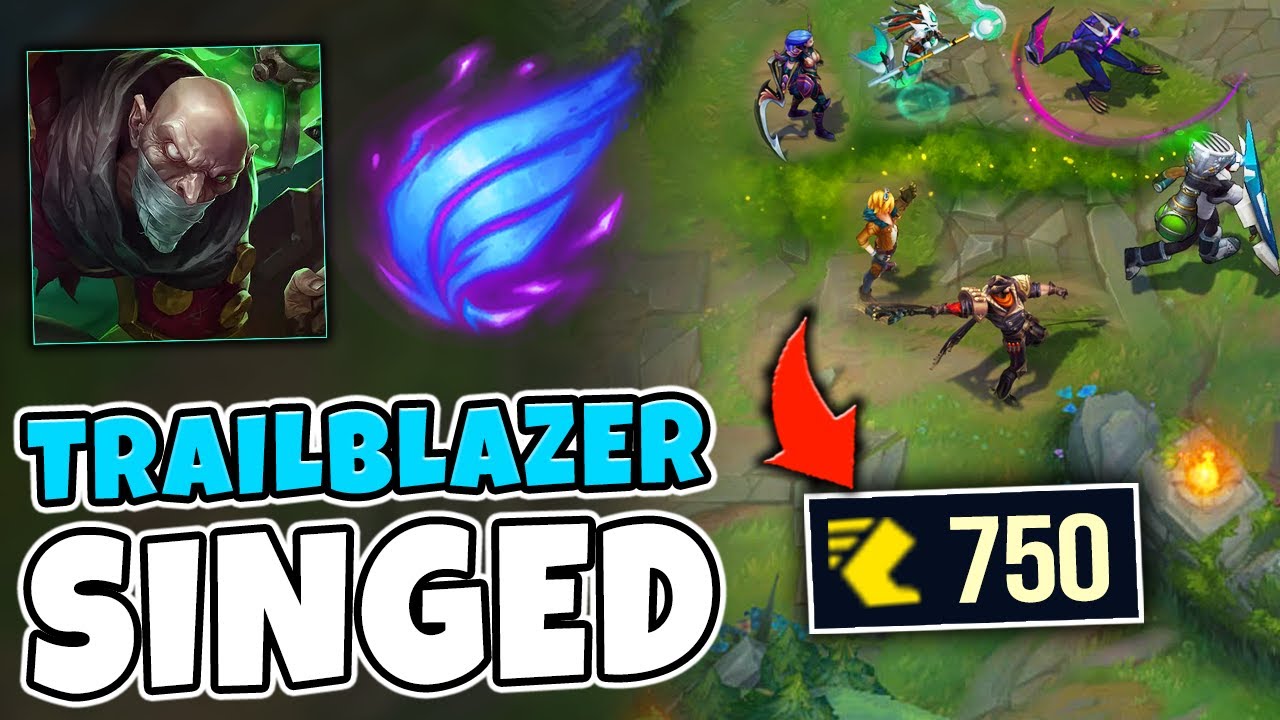 THIS CHINESE SINGED BUILD HAS ZERO COUNTERPLAY! SPRINT AT 750 MS ON REPEAT League of Legends