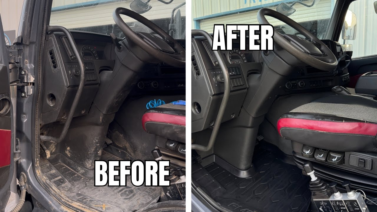 Nettoyage d’un poids lourd 😱