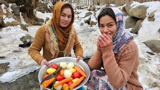 One of the coldest villages in the world in Afghanistan | Life in this cold village