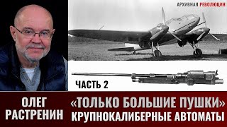 Олег Растренин. "Только большие пушки". Часть 2. Как в ВВС КА появились крупнокалиберные автоматы