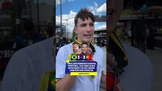 IMAGINA BRASIL X PORTUGAL NUMA FINAL DE COPA... #shorts