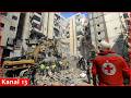 Rescuers search rubble after Israel strikes Beirut's southern suburbs