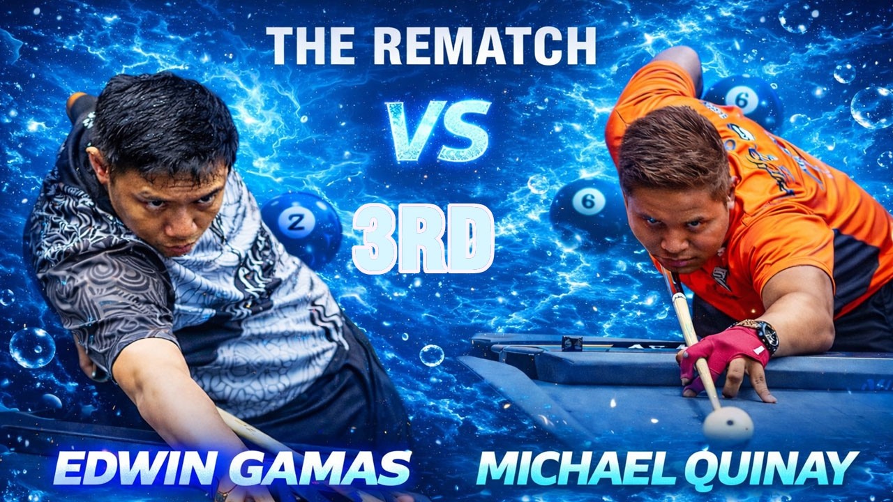 🔴LIVE | MICHAEL QUINAY 🆚 EDWIN GAMAS | 3RD MATCH | RACE 17
