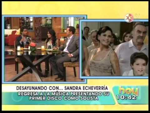 Sandra Echeverra- Programa "HOY"