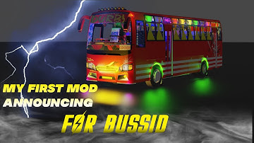 MY FIRST MOD ANNOUNCING FOR BUSSID #bussidmod #keralabussid