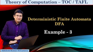 Deterministic Finite Automata (DFA) - Example 3