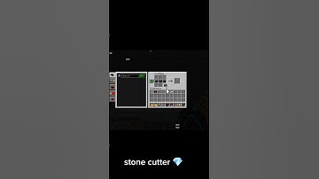 how to make stone cutter in Minecraft