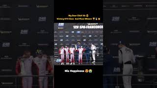Our Chief 😍 Another podium GT3 2nd place Ajith Kumar Racing Recent Video celebration #ajith #racing