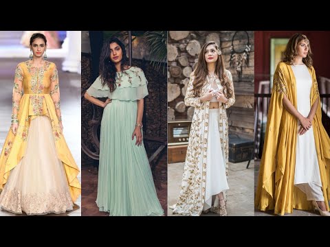 latest trendy indo western dresses