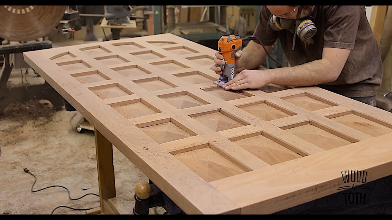 mahogany entryway door youtube