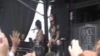 All Your Hate - Black Veil Brides LIVE At Vans Warped Tour 2011