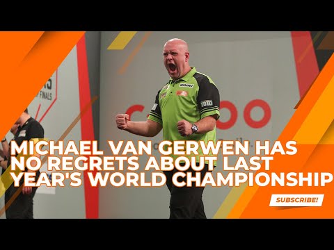 Michael van Gerwen has NO REGRETS about last year's WC | Now all I have to do is FOCUS on this one