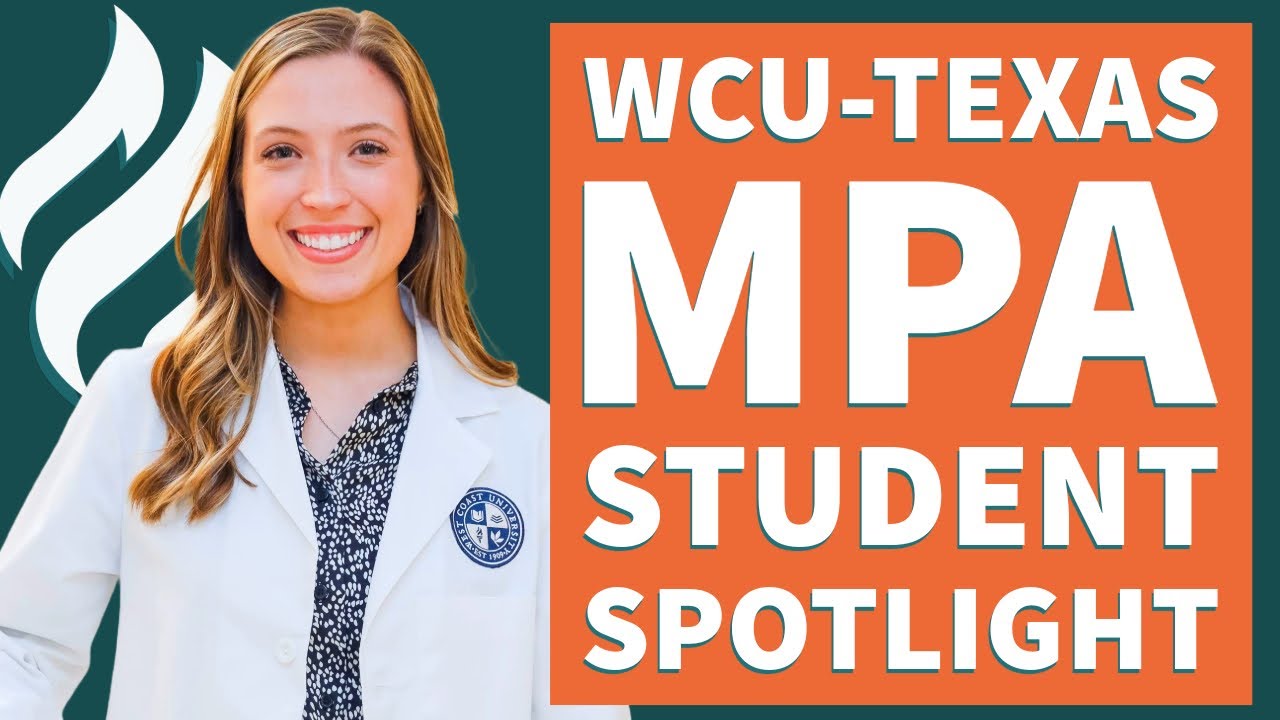 Discovery of Physician Assistant Role Led WCU-Texas Student Back to Healthcare Path