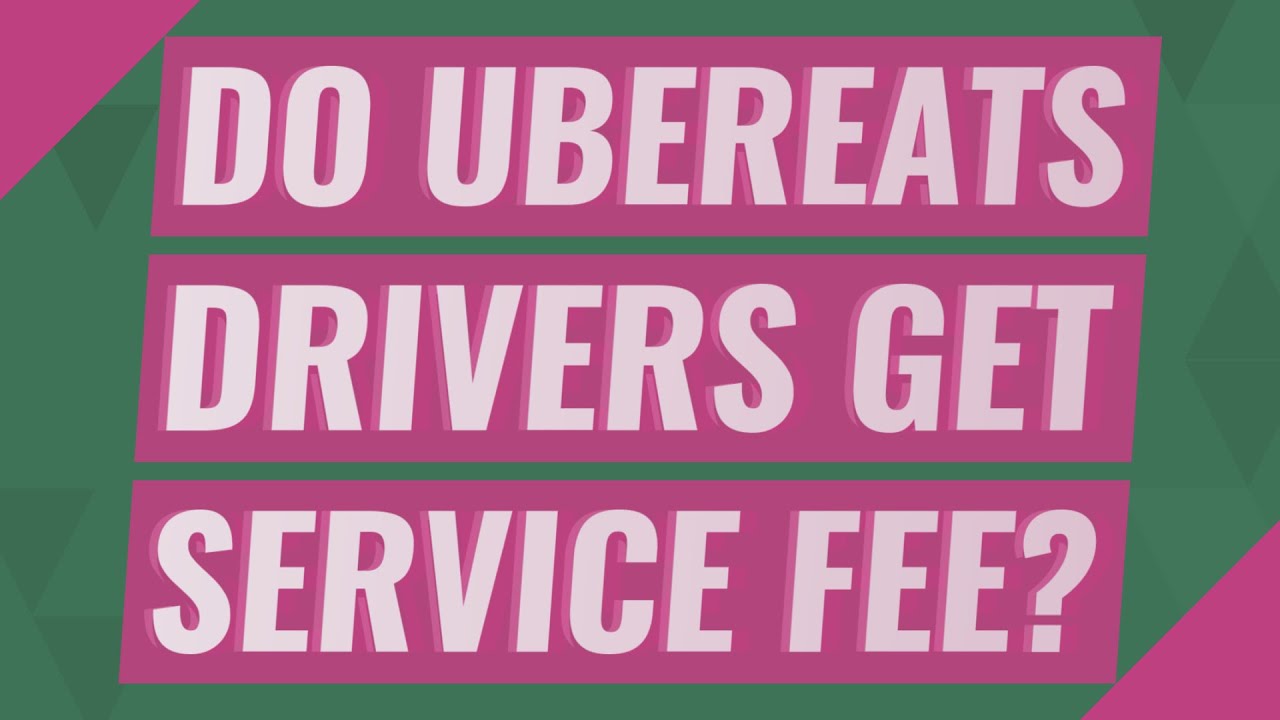 Do Ubereats Drivers Only Get Paid In Tips