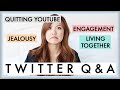 Quitting Youtube, Engagement, Jealousy, Living Together Q&amp;A | ilikeweylie