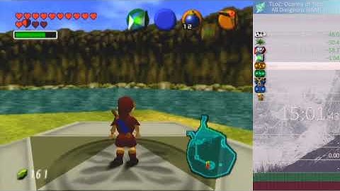 OoT All Dungeons (SRM) in 51:00
