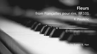 Fleurs From Fiançailles Pour Rire, Fp.101 Francis Poulenc Piano Accompaniment