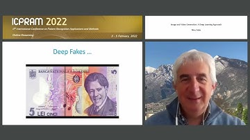 "Image and Video Generation: A Deep Learning Approach" Prof. Nicu Sebe (ICPRAM 2022)