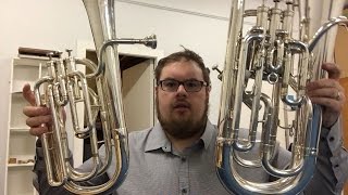 Baritone vs Euphonium  Comparison