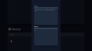 Dynamic Route: React vs Next.js Next.js simplifies dynamic pages by mapping URL params from folders
