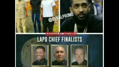 Leaked radio scanner audio of LAPD saying hurry and bury NIPSEY Hussle before he start stinking 😱