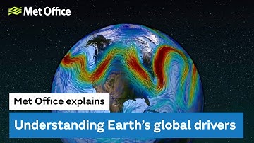 Inzicht in hoe wereldwijde factoren ons weer en klimaat beïnvloeden - UK Weather - Met Office leg...