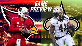 Arizona Cardinals Vs New Orleans Saints Game Preview Week 1