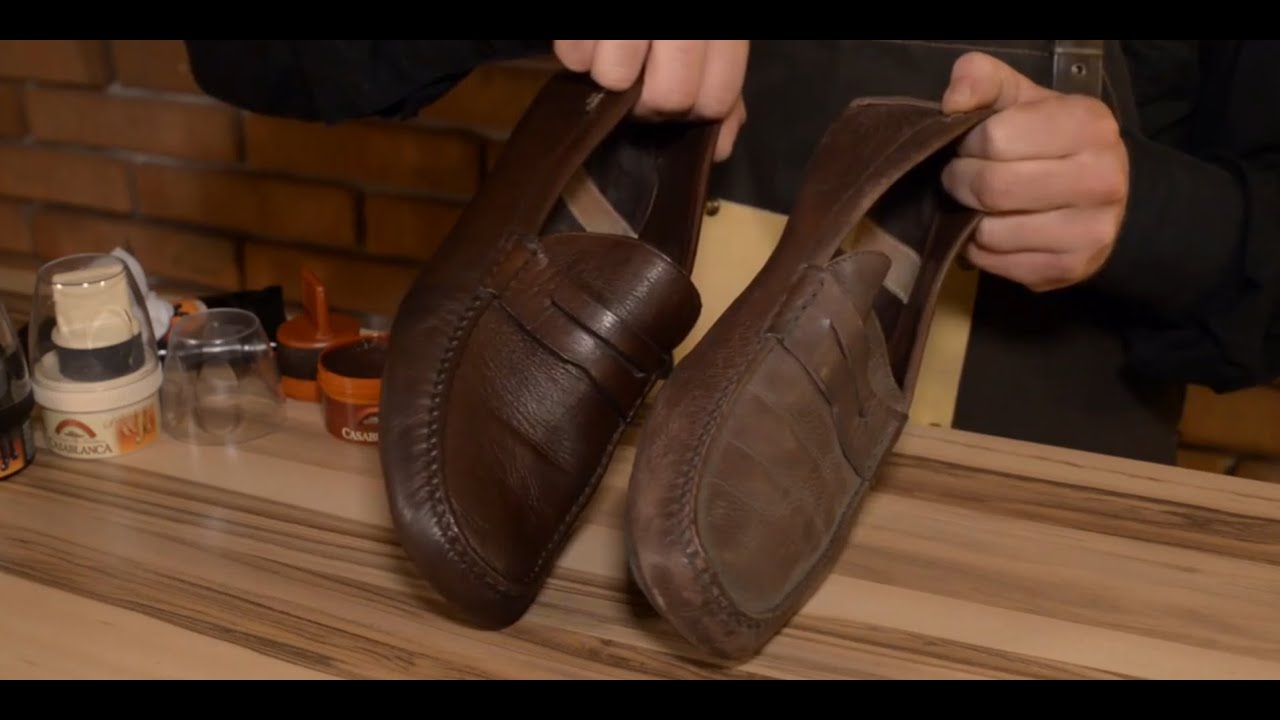 Come pulire le scarpe di cuoio - Kit fai da te - YouTube