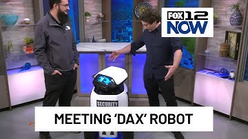 Meet the security robot created by Daxbot Robotics in Philomath