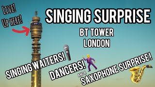 Singing Surprise! Singers, Dancer &amp; Saxophonist perform at a Celebrity Party!