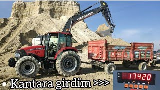 4 TEKER ÜSTÜNDE 17,420 KG TAŞIMAK !! // KUM GETİRMEYE GİTTİM // RÖMORKA BU KADAR YÜK ATILIR MI ?