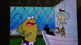 Reupload Spongebob Squarepants - Squid Wood At The Krusty Krab Scene