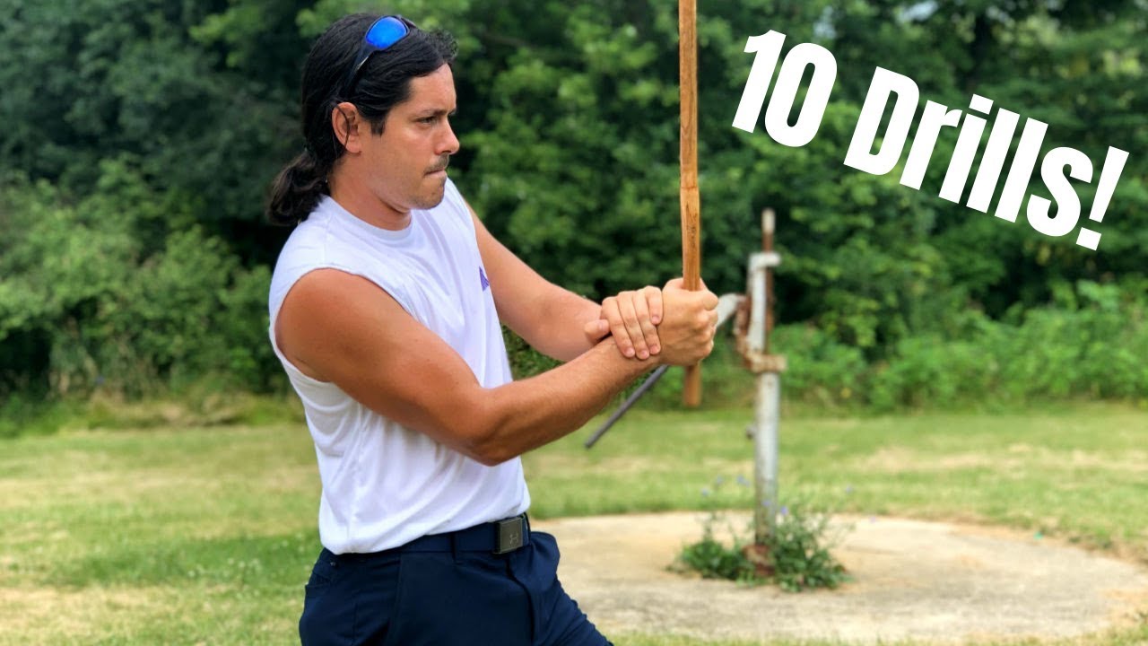 10 Great Drills (How to Fight with Escrima Sticks) YouTube