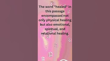 Thumbnail of Confession, Prayer, and Healing: James 5:16