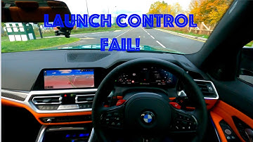 How Not To Launch The G80 BMW M3 Competition xDrive - *Launch Control Fail* - My Fault* | 4K