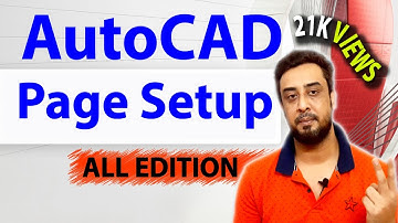 Auto CAD 2022:  Page Setup | Layout Set up | Printer setup |  Any Version Auto CAD | Bangla