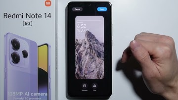 Redmi Note 14: How to Customize Lock Screen?