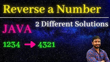 How to reverse a number in Java | Java interview questions and answers