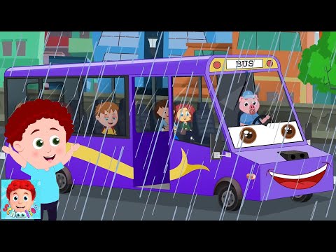 Räder auf dem Bus Mitsinglied und Mehr Kinderreime für Kleinkinder