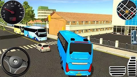 Bus Simulator Indonesia Coach bus driving | Euro bus simulator 2025 Android gameplay