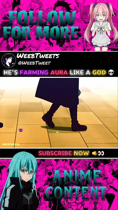 He’s farming aura like a god 💀 | Rimuru tempest | Tensura
