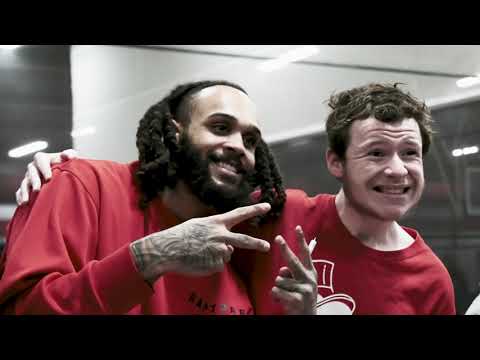 Toronto Raptors try Sitting Volleyball Variety Village