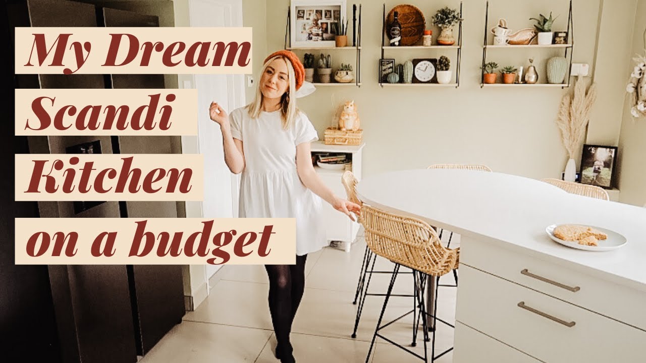 My Dream Scandi Kitchen Makeover - on a budget | SJ STRUM