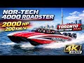 🚤 Nor-Tech 4000 Roadster Canadian Debut | Toronto Boat Show 2026 | 2000HP Superboat (4K HDR)