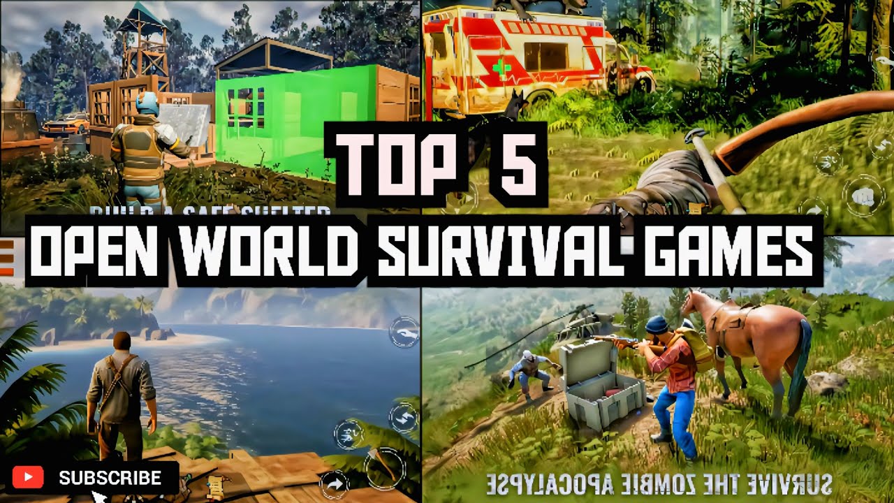 Top 5 Open World Survival Games for Android & iOS | Best Survival Games 2025