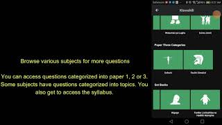 Let's Revise App Tour - Your KCSE Revision Companion screenshot 1